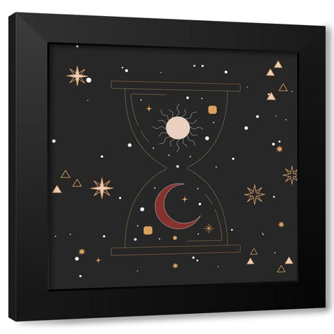 Mystic 3 Black Modern Wood Framed Art Print by Allen, Kimberly