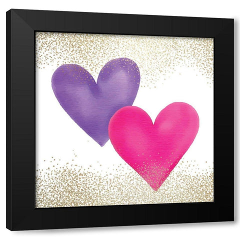 A Girl 1 Black Modern Wood Framed Art Print by Allen, Kimberly