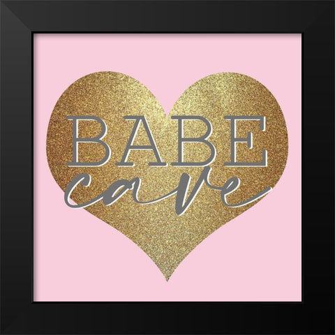 Fashionista 4 Black Modern Wood Framed Art Print by Allen, Kimberly