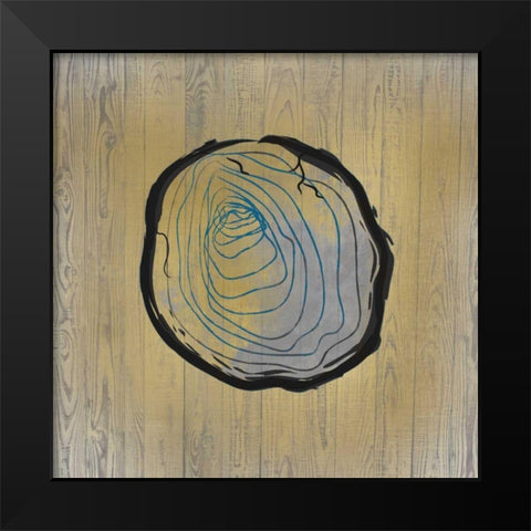 Country Minerals 2 Black Modern Wood Framed Art Print by Allen, Kimberly