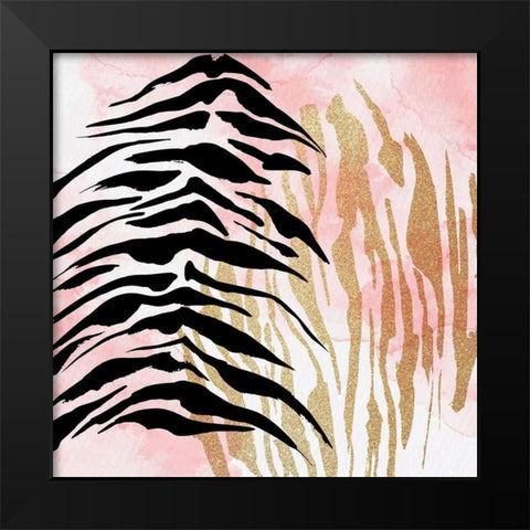 Glam Animal 1 Black Modern Wood Framed Art Print by Allen, Kimberly
