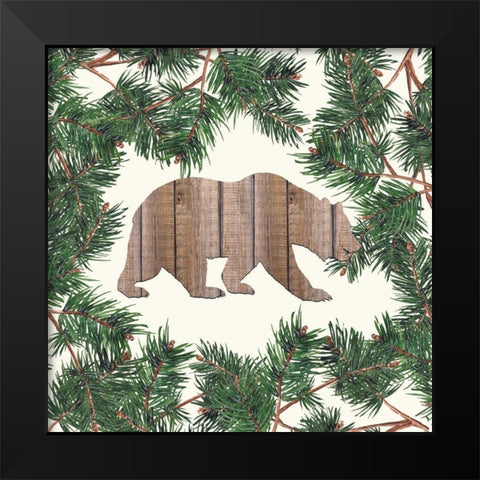 Cozy 2 Black Modern Wood Framed Art Print by Allen, Kimberly