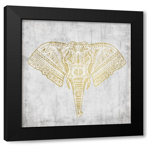 Wild 2 Black Modern Wood Framed Art Print with Double Matting by Kimberly, Allen