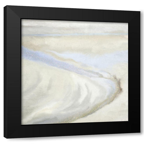 Sparkle Black Modern Wood Framed Art Print by Allen, Kimberly
