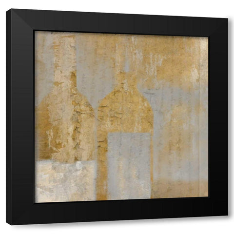 Aged Vino Black Modern Wood Framed Art Print by Allen, Kimberly