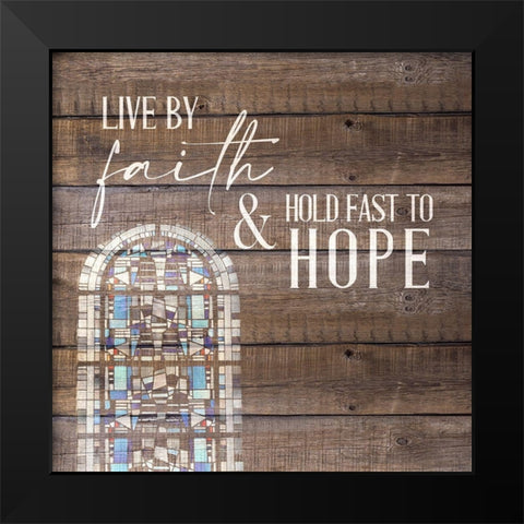 Have Faith 6 Black Modern Wood Framed Art Print by Allen, Kimberly