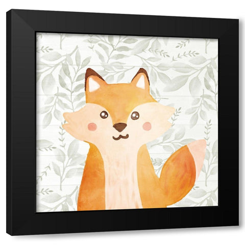 Woodland Love 2 Black Modern Wood Framed Art Print by Allen, Kimberly