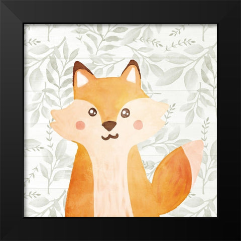 Woodland Love 2 Black Modern Wood Framed Art Print by Allen, Kimberly