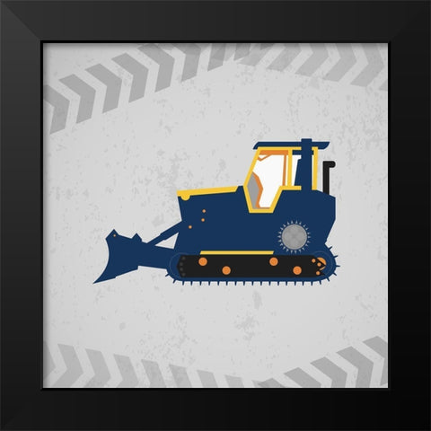 Build Great Things 3 Black Modern Wood Framed Art Print by Allen, Kimberly