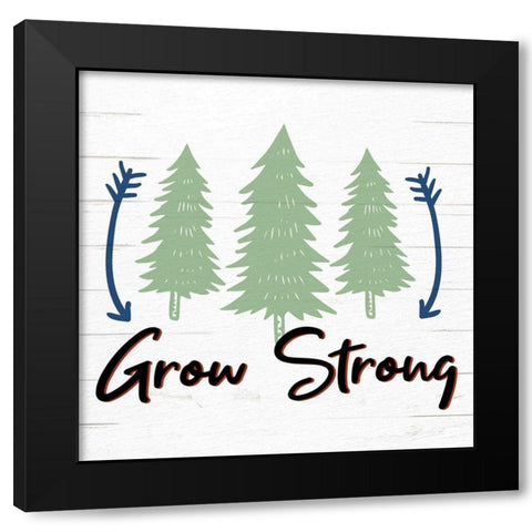 Have Fun 4 Black Modern Wood Framed Art Print by Allen, Kimberly