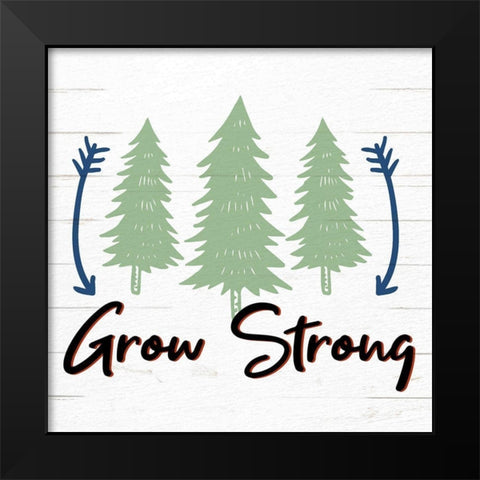 Have Fun 4 Black Modern Wood Framed Art Print by Allen, Kimberly