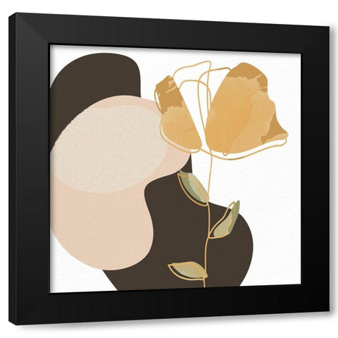 Pressed 2 Black Modern Wood Framed Art Print with Double Matting by Allen, Kimberly