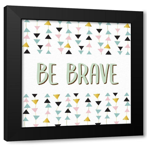 Be Silly 2 Black Modern Wood Framed Art Print by Allen, Kimberly