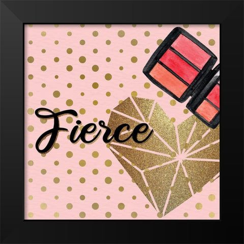 Diva 2 V3 Black Modern Wood Framed Art Print by Allen, Kimberly