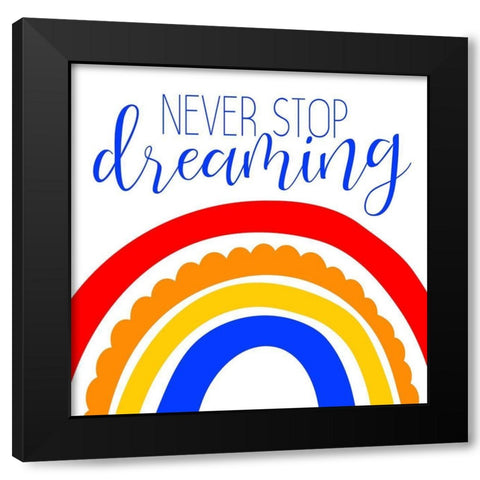 Bright Future 1 Black Modern Wood Framed Art Print by Allen, Kimberly