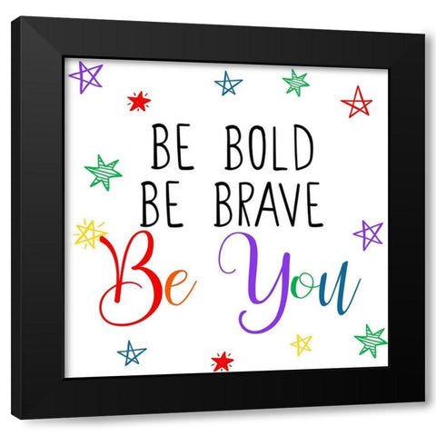 Bright Future 4 V2 Black Modern Wood Framed Art Print by Allen, Kimberly