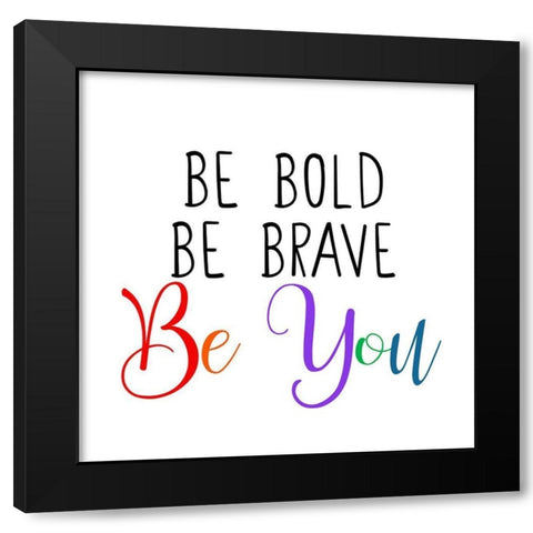 Bright Future 4 Black Modern Wood Framed Art Print by Allen, Kimberly
