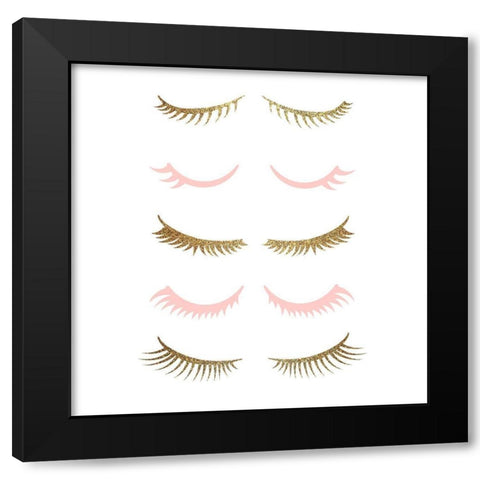 Lash Black Modern Wood Framed Art Print by Allen, Kimberly