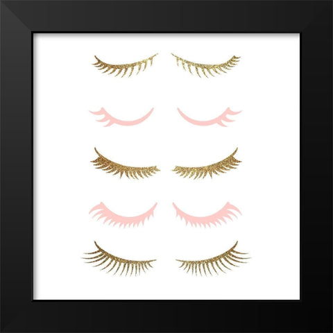Lash Black Modern Wood Framed Art Print by Allen, Kimberly