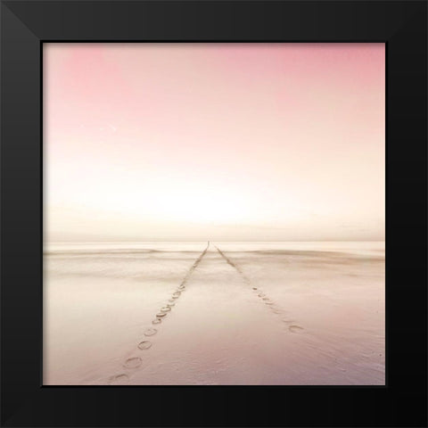 Water Pathway 2 Black Modern Wood Framed Art Print by Allen, Kimberly