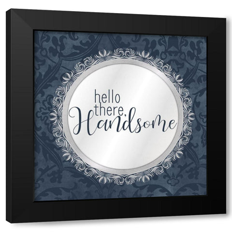 Mirror 1 Black Modern Wood Framed Art Print by Allen, Kimberly