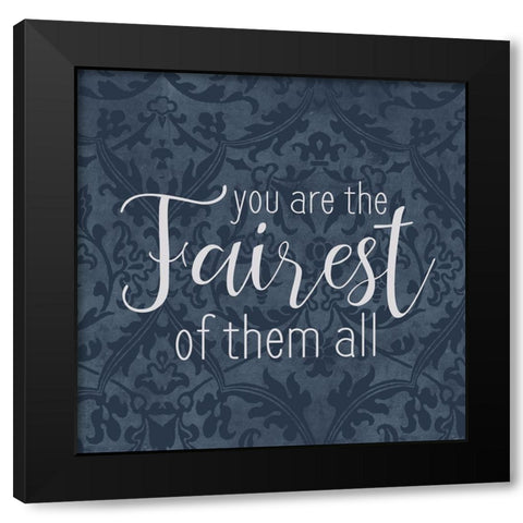 Mirror 3 Black Modern Wood Framed Art Print by Allen, Kimberly