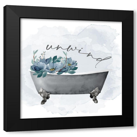 Wash Your 2_v2 Black Modern Wood Framed Art Print with Double Matting by Allen, Kimberly
