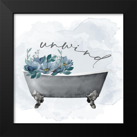 Wash Your 2_v2 Black Modern Wood Framed Art Print by Allen, Kimberly
