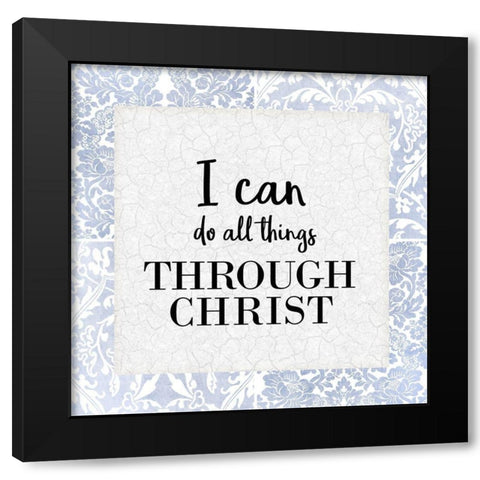 God Will 2 Black Modern Wood Framed Art Print with Double Matting by Allen, Kimberly