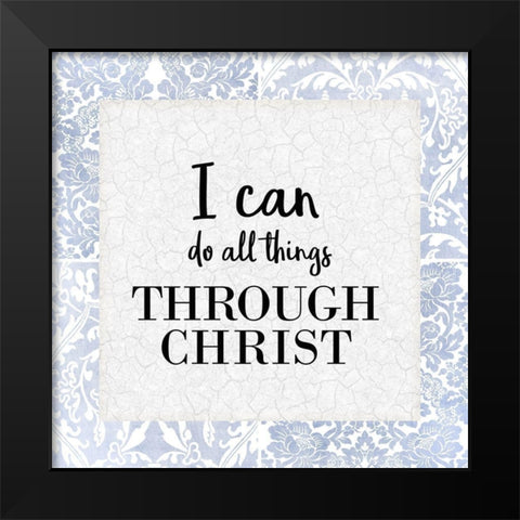 God Will 2 Black Modern Wood Framed Art Print by Allen, Kimberly