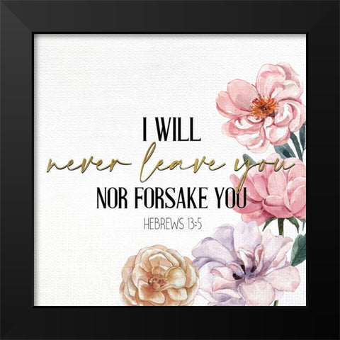 Is My Shepherd 3 Black Modern Wood Framed Art Print by Allen, Kimberly