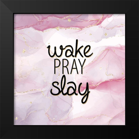 Within Her 3 Black Modern Wood Framed Art Print by Allen, Kimberly