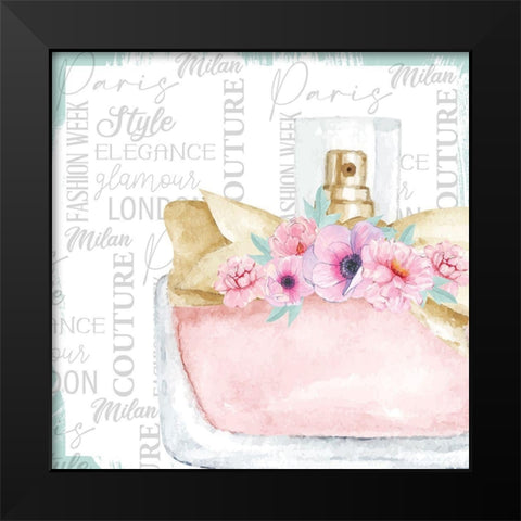 Perfume 6 Black Modern Wood Framed Art Print by Allen, Kimberly