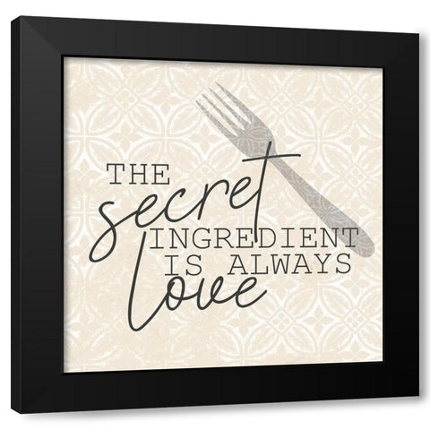 Family Kitchen 2 Black Modern Wood Framed Art Print by Allen, Kimberly