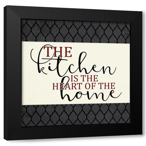 Happy Kitchen 2 Black Modern Wood Framed Art Print by Allen, Kimberly