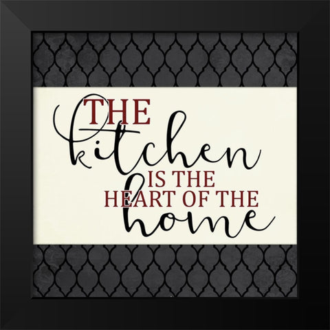 Happy Kitchen 2 Black Modern Wood Framed Art Print by Allen, Kimberly