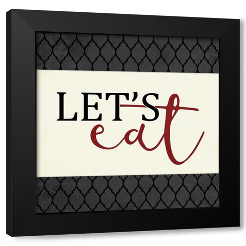 Happy Kitchen 3 Black Modern Wood Framed Art Print by Allen, Kimberly