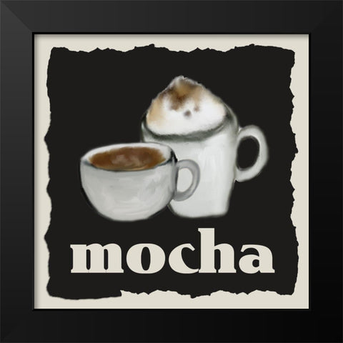 Life Happens 2 Black Modern Wood Framed Art Print by Allen, Kimberly