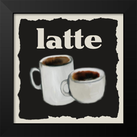 Life Happens 3 Black Modern Wood Framed Art Print by Allen, Kimberly