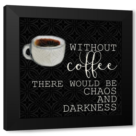 Rise 3 Black Modern Wood Framed Art Print by Allen, Kimberly