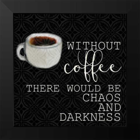 Rise 3 Black Modern Wood Framed Art Print by Allen, Kimberly