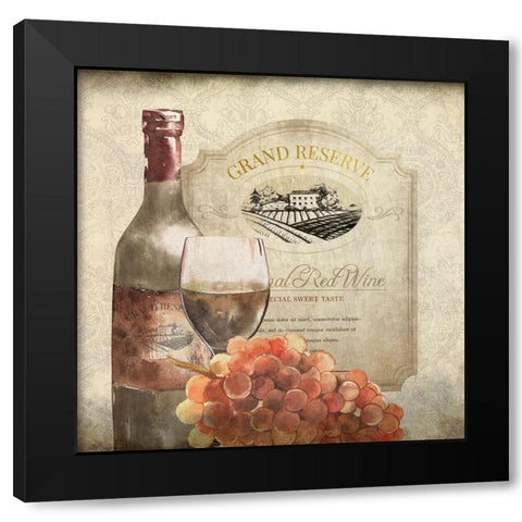 Chateau 2 Black Modern Wood Framed Art Print with Double Matting by Allen, Kimberly