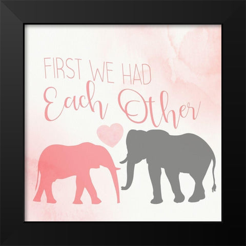 Perfect 2 V2 Black Modern Wood Framed Art Print by Allen, Kimberly