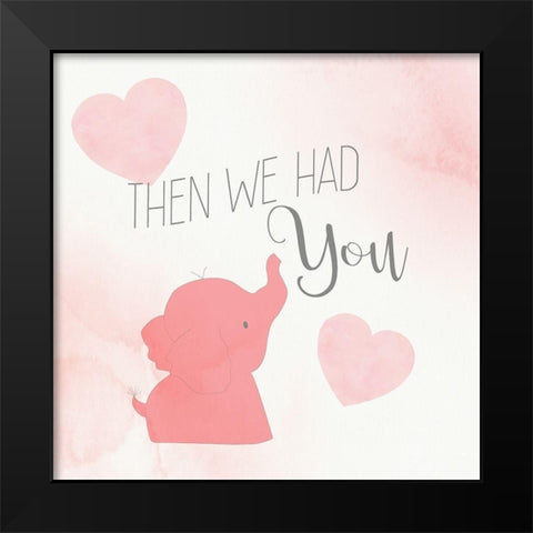 Perfect 3 V2 Black Modern Wood Framed Art Print by Allen, Kimberly