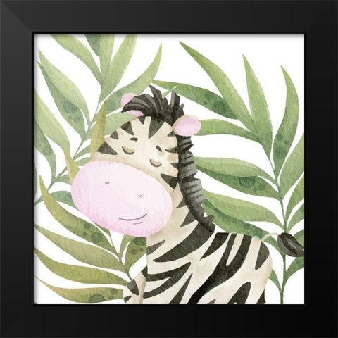 Goodnight Jungle 2 Black Modern Wood Framed Art Print by Allen, Kimberly