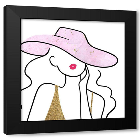 Amazing Beautiful 3 Black Modern Wood Framed Art Print by Allen, Kimberly