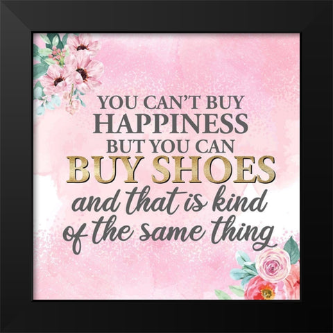 Elegance 3 Black Modern Wood Framed Art Print by Allen, Kimberly