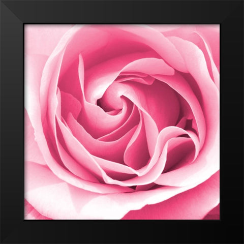 In Paris Hearts 2 Black Modern Wood Framed Art Print by Allen, Kimberly