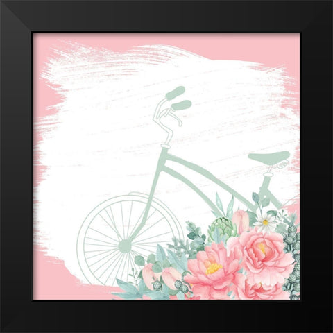 Mint Paris 5 Black Modern Wood Framed Art Print by Allen, Kimberly