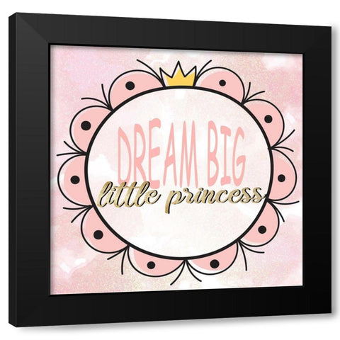 Mirror Mirror 1 Black Modern Wood Framed Art Print by Allen, Kimberly